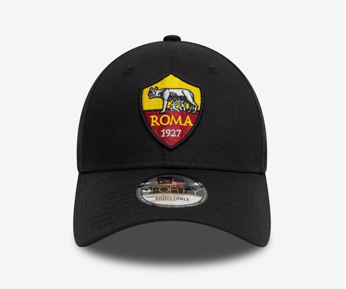 Cappello AS Roma NEW ERA 9FORTY NERO